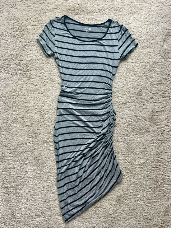 Apt. 9 Dresses & Skirts - Apt. 9 Asymmetrical Ruched Tee Dress